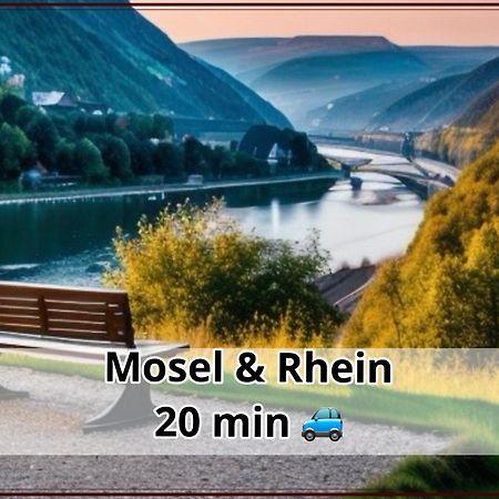Smallsaigon Apartment Mit Guter Anbindung Zwischen Mosel Und Rhein Leiningen Esterno foto