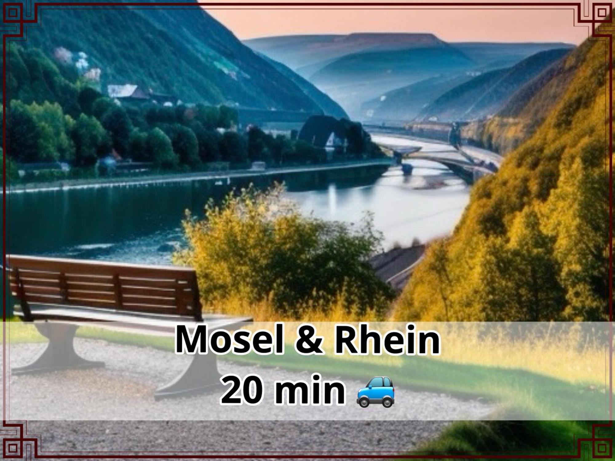 Smallsaigon Apartment Mit Guter Anbindung Zwischen Mosel Und Rhein Leiningen Esterno foto